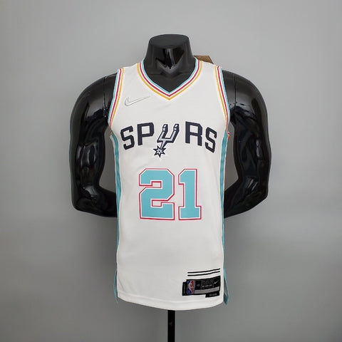 Camisa NBA Regata San Antonio Spurs Masculina - Branca