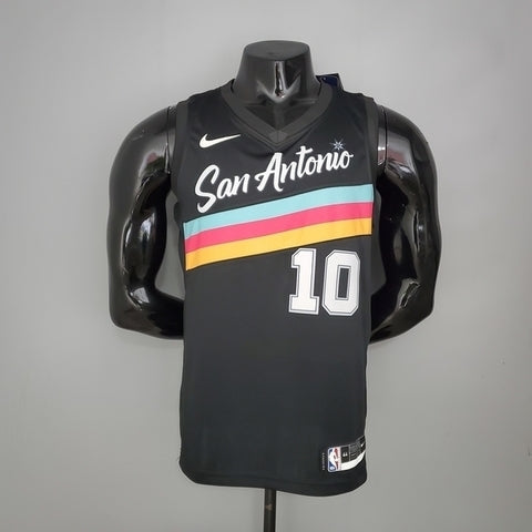 Camisa NBA Regata San Antonio Spurs Masculina - Preta
