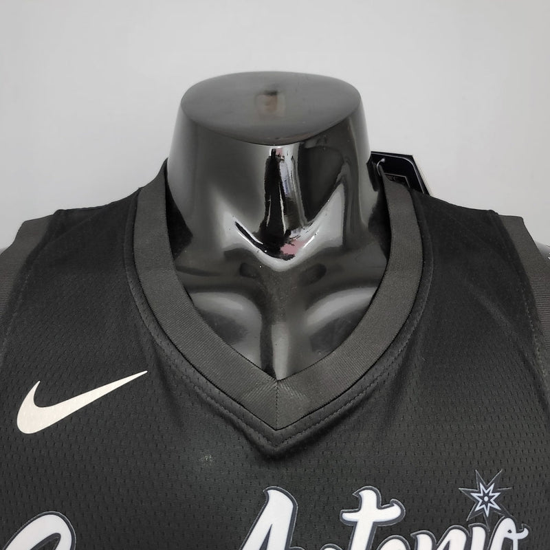 Camisa NBA Regata San Antonio Spurs Masculina - Preta