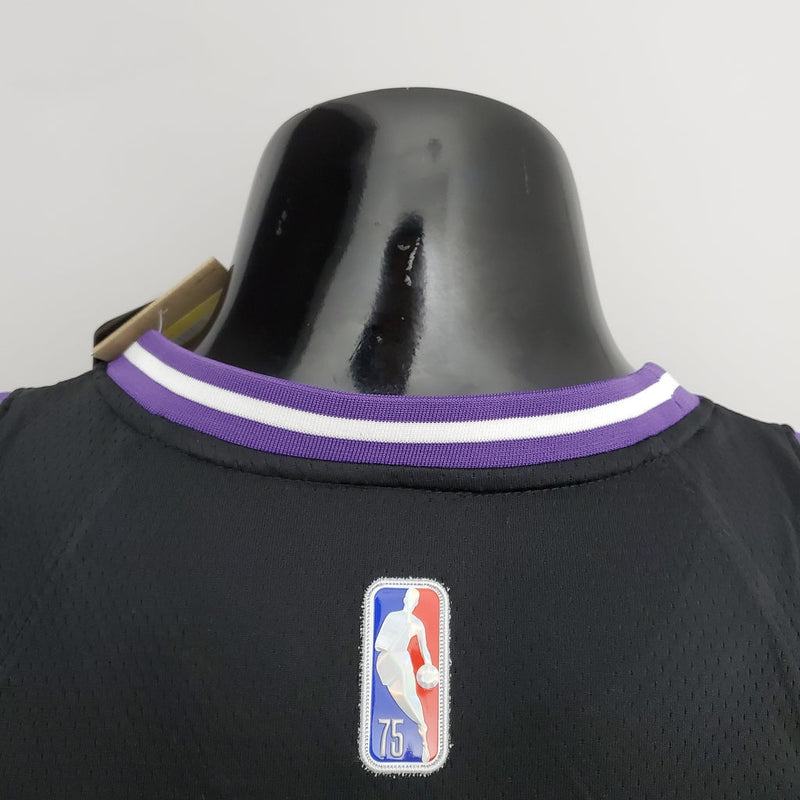 Camisa Basquete NBA Regata Sacramento Kings Masculina - Preta